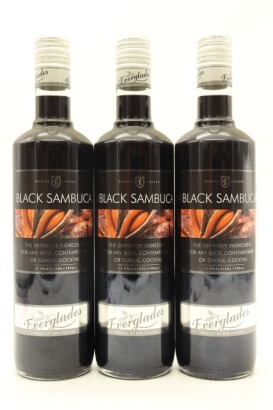 (3) Everglades Black Sambuca Liqueur, New Zealand, 13.9% ABV