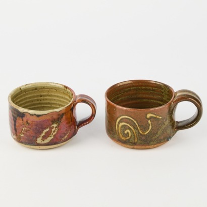 A Pair Of Helen Mason Coffee Cups