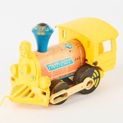 A Fisher Price Toot Toot Pull A Long c.1964