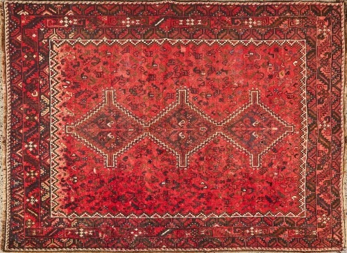 A Shiraz Persian Rug