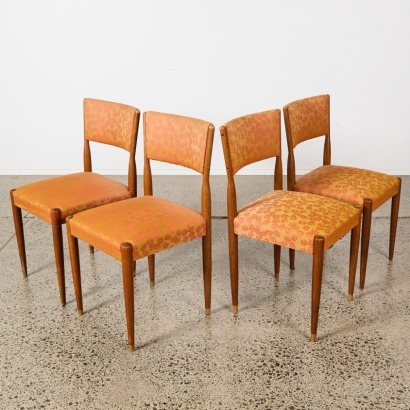 A Set of Four Mid-Century Parker Chairs