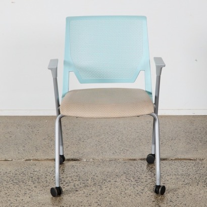 A Haworth Chair On Castors