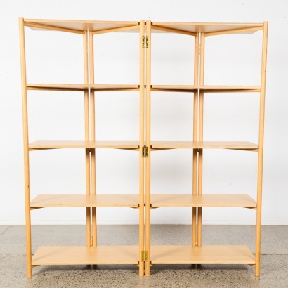 A Zig Zag Shelving Unit By Mood