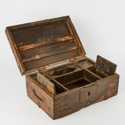 A Chettinad Rosewood Box