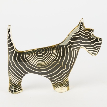 An Abraham Palatnik Lucite Scottie Dog