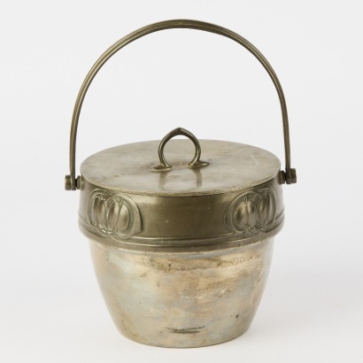 An Arts and Crafts Ice Bucket by Archibald Knox for Liberty & Co, c. 1920s