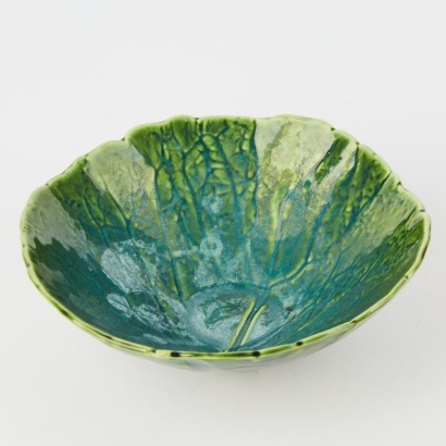 A McGlashen Pottery Leaf Bowl