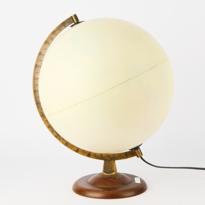A Vintage Danish Globe Lamp