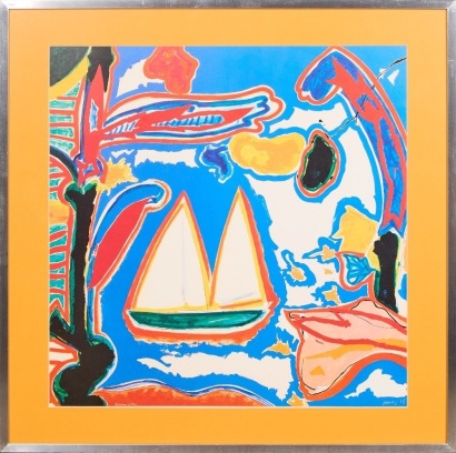 A Vintage Pat Hanly Poster Print