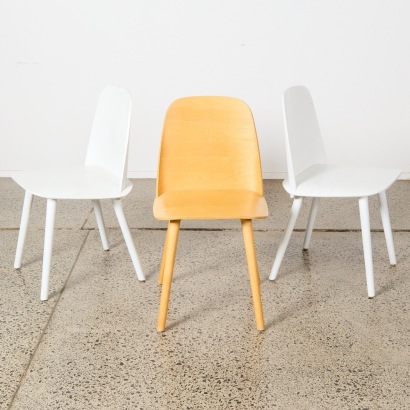 A Set of Three Muuto Nerd Chairs