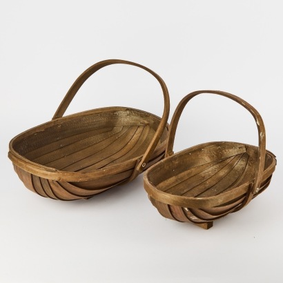 A Pair Of Herb Trugs