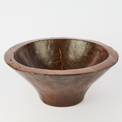A Large Carved Bowl
