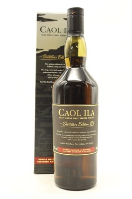 (1) Caol Ila The Distillers Edition Moscatel Cask Single Malt Scotch Whisky, 43% ABV (GB)