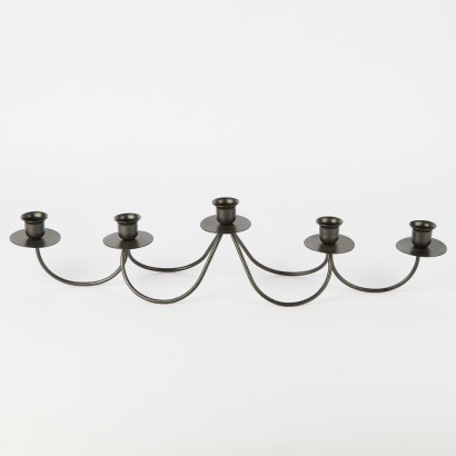 A Metal 5 Candle Holder