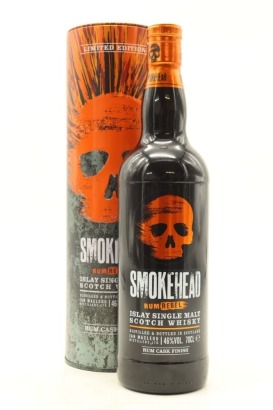 (1) Smokehead Rum Rebel Single Malt Scotch Whisky, 46% ABV (GB)