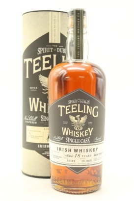 (1) Teeling 18 Year Old Ruby Port Cask NZ Exclusive Single Malt Irish Whisky, 54.7% ABV (GB)