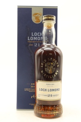 (1) Loch Lomond 21 Year Old Single Malt Scotch Whisky, 46% ABV