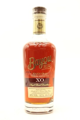 (1) Bayou Mardi Gras XO Rum, Louisiana, 40% ABV