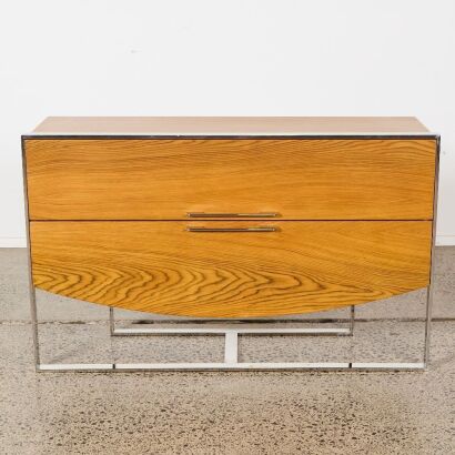 A Mid-Century Walnut Dresser