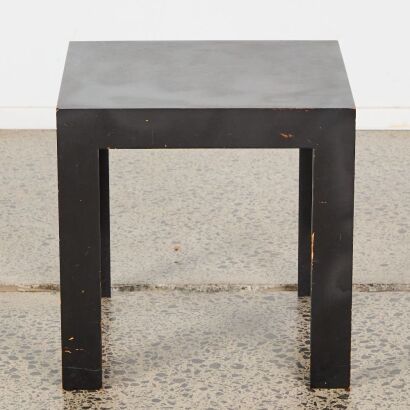 An Overpainted Kartell Side Table
