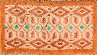 An Colourful Afghan Hand-Knotted Wool Carpet