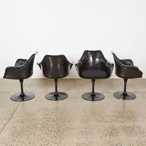 A Set of Four Rudi Bonzanini Chairs