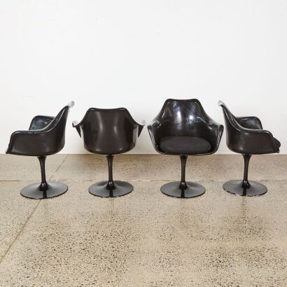 A Set of Four Rudi Bonzanini Chairs
