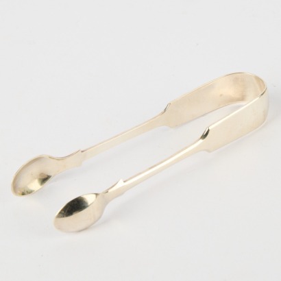 Sterling Silver Sugar Tongs by Martin, Hall & Co 0.038kg