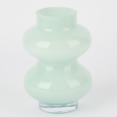 A Glass MCM Bubble Vase