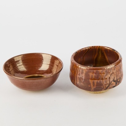 A Pair Of Helen Mason Tea Bowls