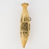 A Len Castle Impressed Hanging Vase