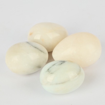 A Collection Of Four Marble Eggs