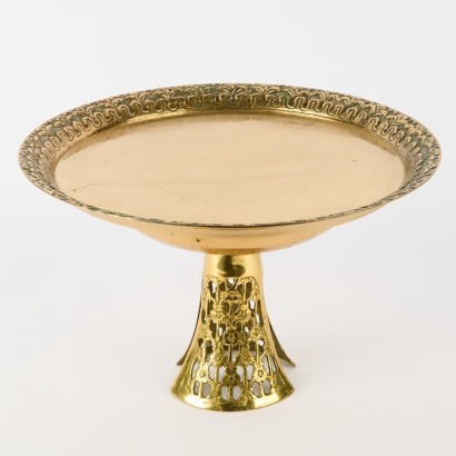 A Copper Tray and Centrepiece
