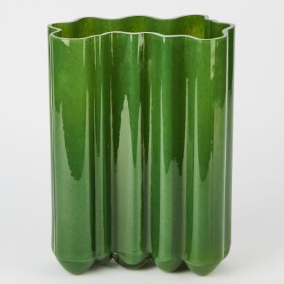 A Handblown Postmodern Vase