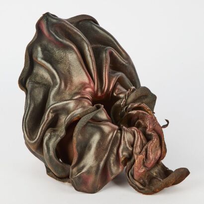 A Leather Sculpture by Jan Frazer McKenzie