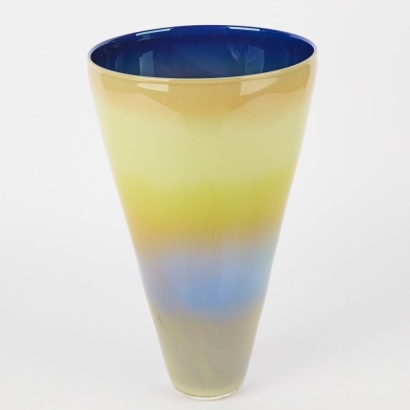 A John Croucher Glass Vase 2010