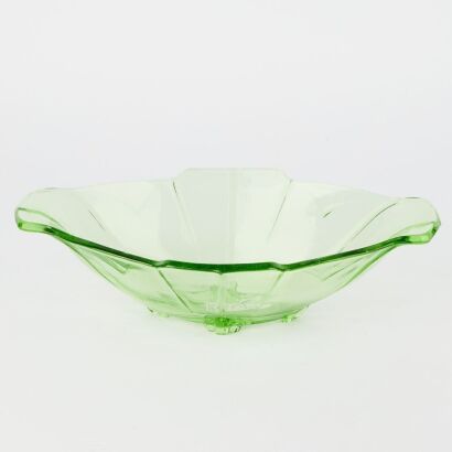 A Uranium Bowl Circa 1930's