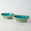 A Group of Four Chinese Late Qing Dynasty Famille-rose 'Floral' Lobed Dishes (Various Sizes) - 4