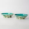 A Group of Four Chinese Late Qing Dynasty Famille-rose 'Floral' Lobed Dishes (Various Sizes) - 5