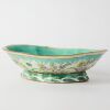 A Group of Three Chinese Late Qing Dynasty Famille-rose 'Floral' Lobed Dishes (Various Sizes) - 3