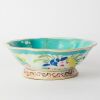 A Group of Three Chinese Late Qing Dynasty Famille-rose 'Floral' Lobed Dishes (Various Sizes) - 9