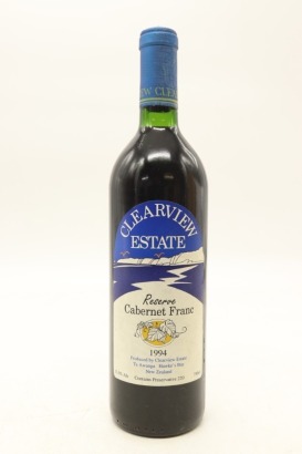 (1) 1994 Clearview Estate Reserve Cabernet Franc, Hawke's Bay