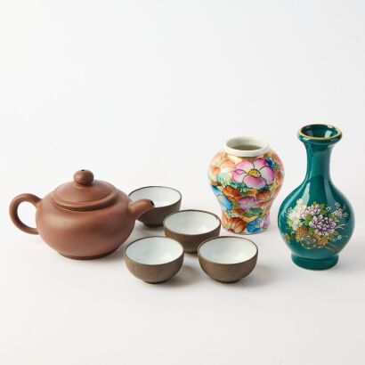 A Group of Chinese Ceramic Objects