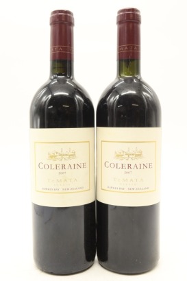 (2) 2007 Te Mata Estate Coleraine, Hawke's Bay