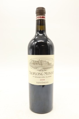 (1) 2008 Chateau Troplong Mondot, Saint-Emilion Grand Cru [RP96]