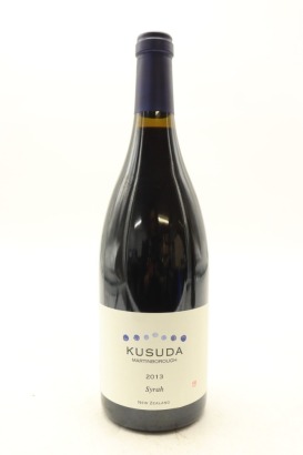 (1) 2013 Kusuda Syrah, Martinborough [JR17.5] [BC95]