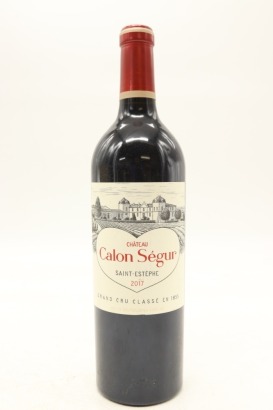 (1) 2017 Chateau Calon-Segur, Saint-Estephe [JR17]