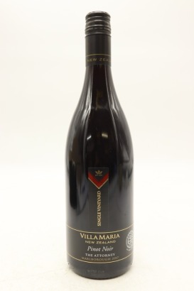 (1) 2017 Villa Maria Single Vineyard The Attorney Pinot Noir, Marlborough