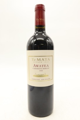 (1) 2020 Te Mata Estate Awatea Cabernets - Merlot, Hawke's Bay