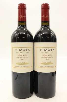 (2) 2021 Te Mata Estate Awatea Cabernets - Merlot, Hawke's Bay